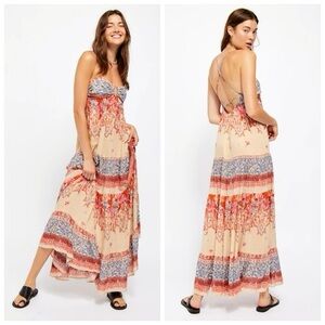 Free People Give a Little Bit Maxi Slip